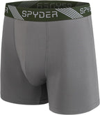 Spyder Mens Boxer Briefs 5 Pack Poly Spandex Performance Underwear