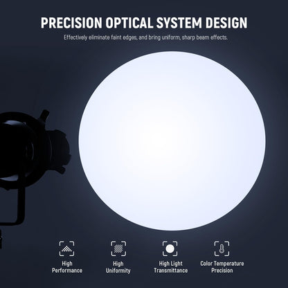 Neewer 90100759 Spotlight Snoot Kit with Gobos & Gels