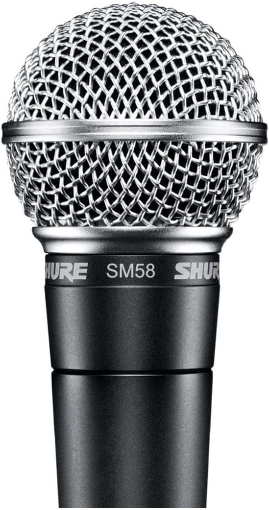 Shure SM58-LC Cardioid Dynamic Vocal Microphone Bundle