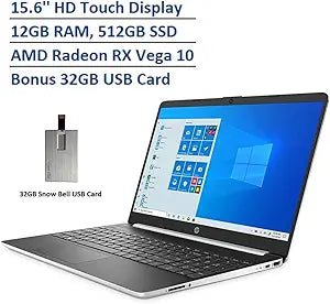 HP 15-ef0875ms Pavilion 15.6" Touchscreen Laptop Ryzen 7