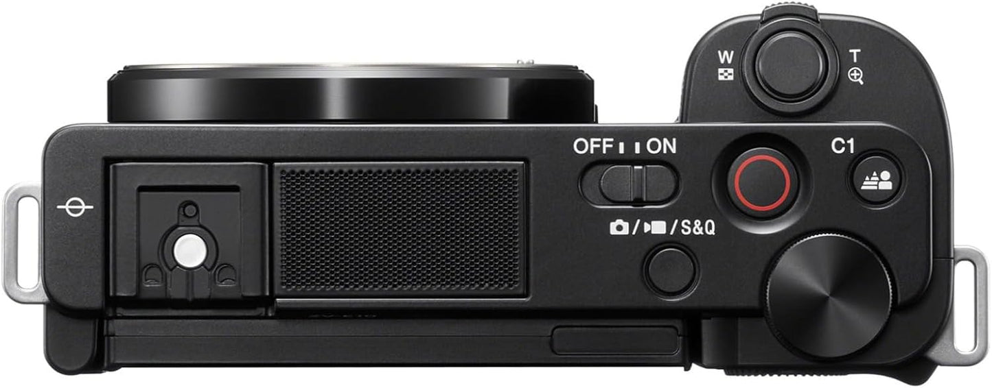 Sony ILCZV-E10L/B Alpha ZV-E10 Mirrorless Vlog Camera