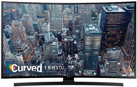 Samsung UN55JU670DFXZA 55" 4K Curved Smart LED TV Renewed