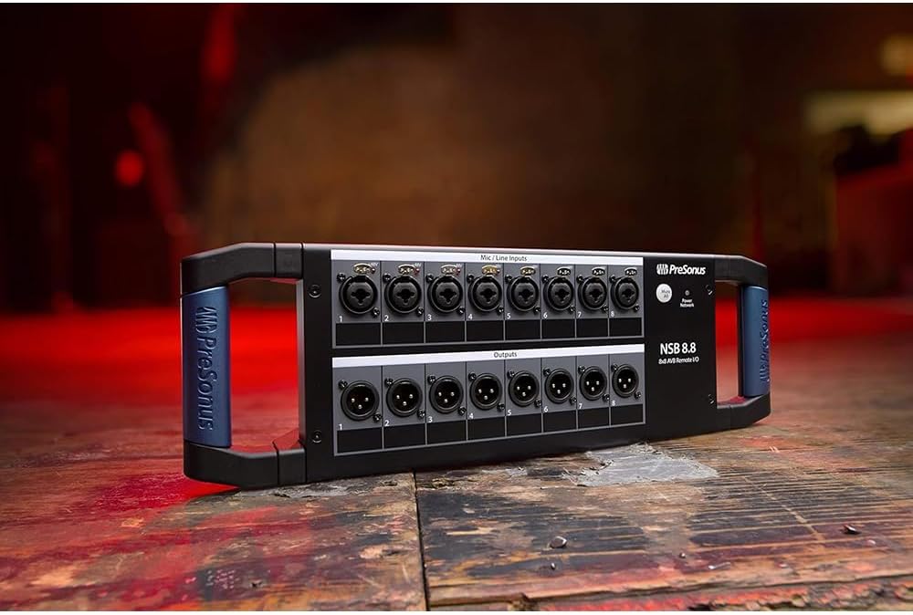 PreSonus NSB 8.8 AVB-Networked Stage Box Bundle