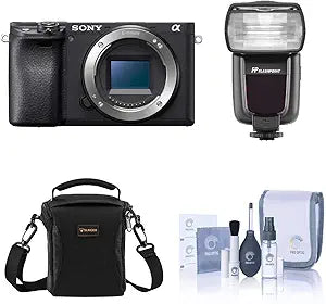 Sony a6400 Mirrorless Camera Flash Kit