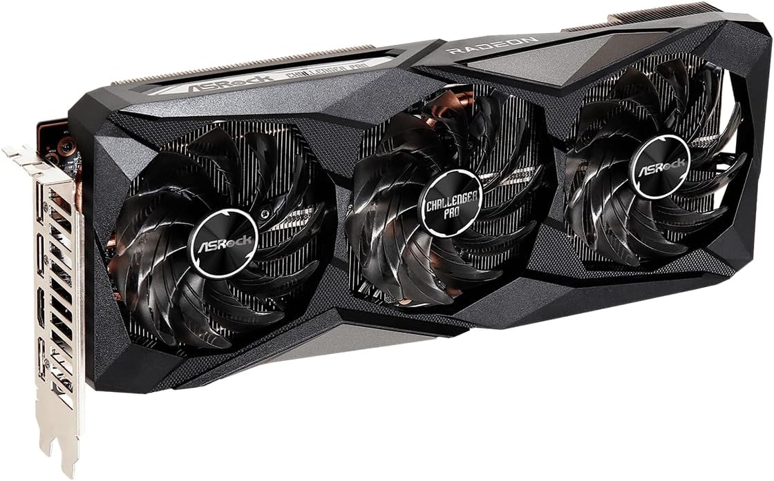 ASRock 90-GA3QZZ-00UANF Radeon RX 6750 XT Challenger Pro OC Graphics Card