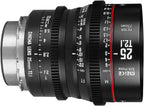 Meike 25mm T2.1 S35 Wide Angle Prime Cinema Lens