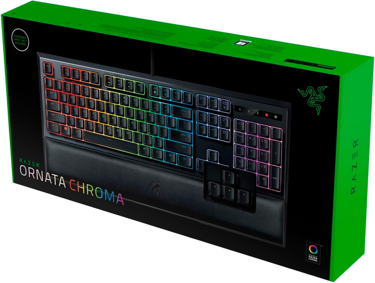 Razer Ornata Chroma Gaming Keyboard Mecha-Membrane RGB