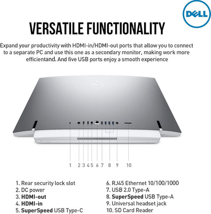 Dell Inspiron 27 All-in-One i7 MX330 Touchscreen Desktop