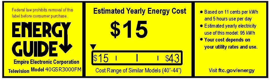 Polaroid 40GSR3000FM 40-Inch 1080p LED TV