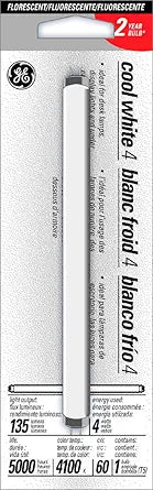 GE 15983 4W 6" Cool White Fluorescent Tube