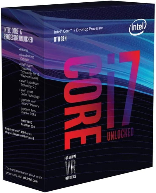 Intel SR3QR i7-8700K Unlocked Desktop Processor (Renewed)