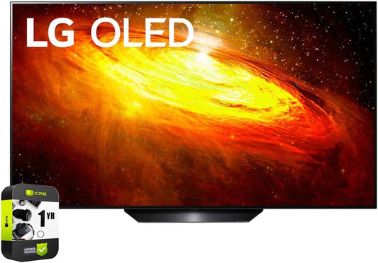 LG E9LGOLED65BXPUA 65" BX OLED 4K TV Bundle
