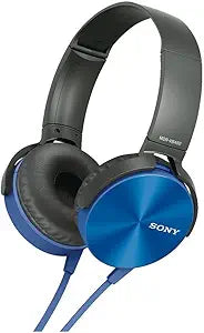 Sony MDR-XB450 L Extra Bass Headphones Blue — main product image