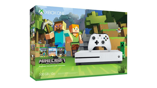 Microsoft ZQ9-00043 Xbox One S Minecraft Bundle