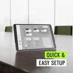 Shure CONTROL1 Stem 10-inch Touch Display Conference Room Controller