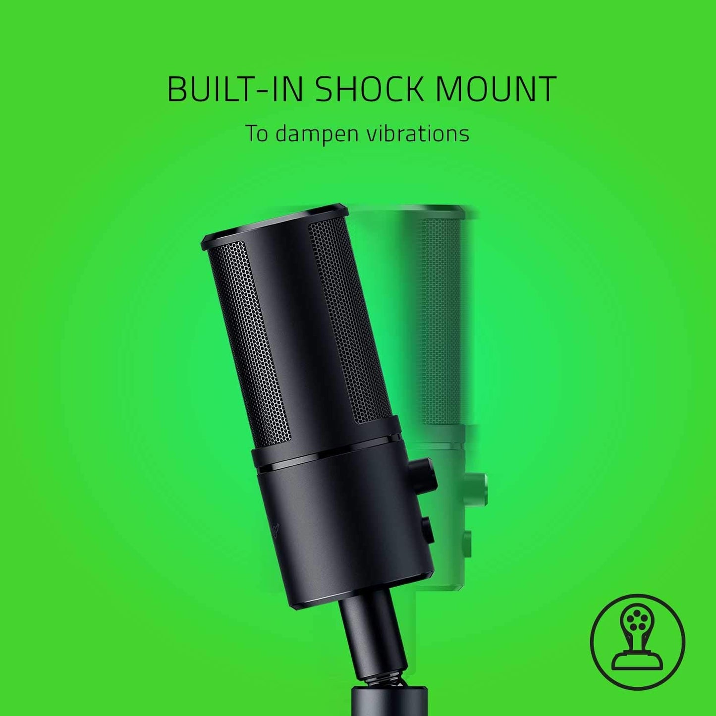 Razer RZ19-03060100-R3U1 Seiren Emote Streaming Microphone Emoticon Display