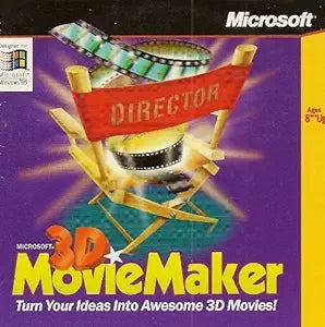 Microsoft 3D Movie Maker Windows 95