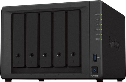 Synology DS1522+ 5-Bay NAS - Diskless
