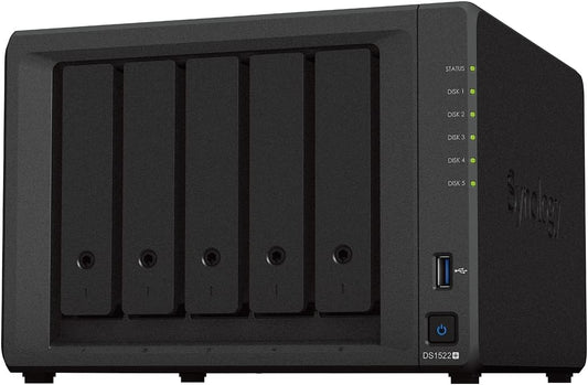 Synology DS1522+ 5-Bay NAS - Diskless
