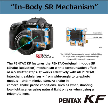 Pentax 01203 KF APS-C DSLR 18-55mm WR Kit