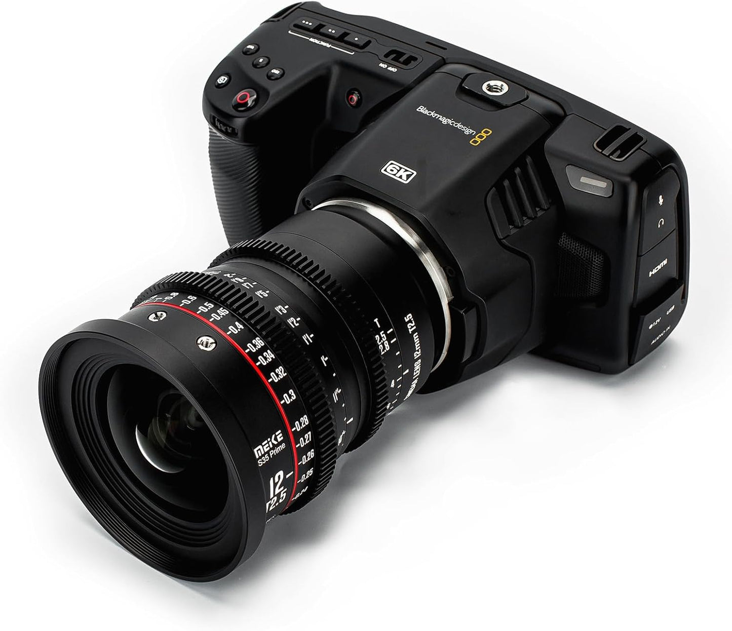 Meike 12mm T2.5 S35 Wide Angle Cinema Lens EF Mount