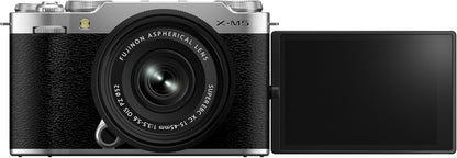 Fujifilm 16900771 X-M5 Mirrorless Camera Kit - Silver