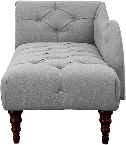 Lexicon Blue Hill Traditional Fabric Chaise - Dove Gray