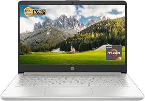 HP Notebook 14" FHD Laptop, Ryzen 3 3250U, 8GB RAM, 512GB SSD