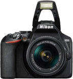 Nikon 1588 D3500 DSLR Camera with 18-55mm & 70-300mm Lens Bundle