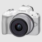 Canon E14CNEOSR50W1845STM EOS R50 Mirrorless Camera 18-45mm Lens Bundle