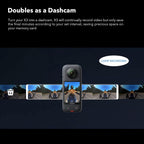 Insta360 actioncamX3 Waterproof 360 Action Camera Bundle