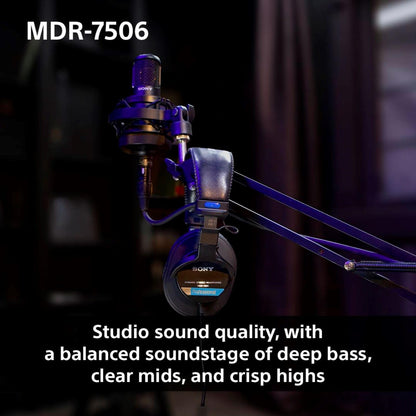 Sony MDR7506 Professional Over-Ear Diaphragm Headphones
