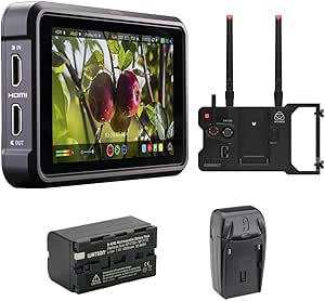 Atomos ATOMNJAV01+ATOMCON003 Ninja V 5" 4K HDMI Monitor Bundle