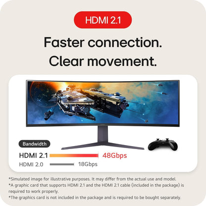 LG 45GR65DC-B Ultragear 45-Inch Curved Gaming Monitor QHD 200Hz