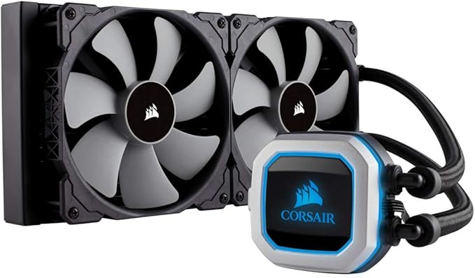 Corsair CW-9060032-WW H115i PRO RGB Liquid CPU Cooler — main product image