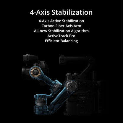 DJI Ronin 4D-8K Cinema Camera - 4-Axis Stabilization, LiDAR Focusing