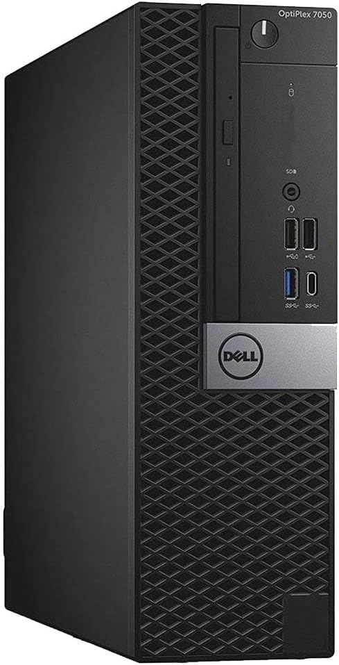 Dell 7050-SFF Desktop i7-6700 32GB 1TB NVMe SSD WiFi Win10 Pro (Renewed)