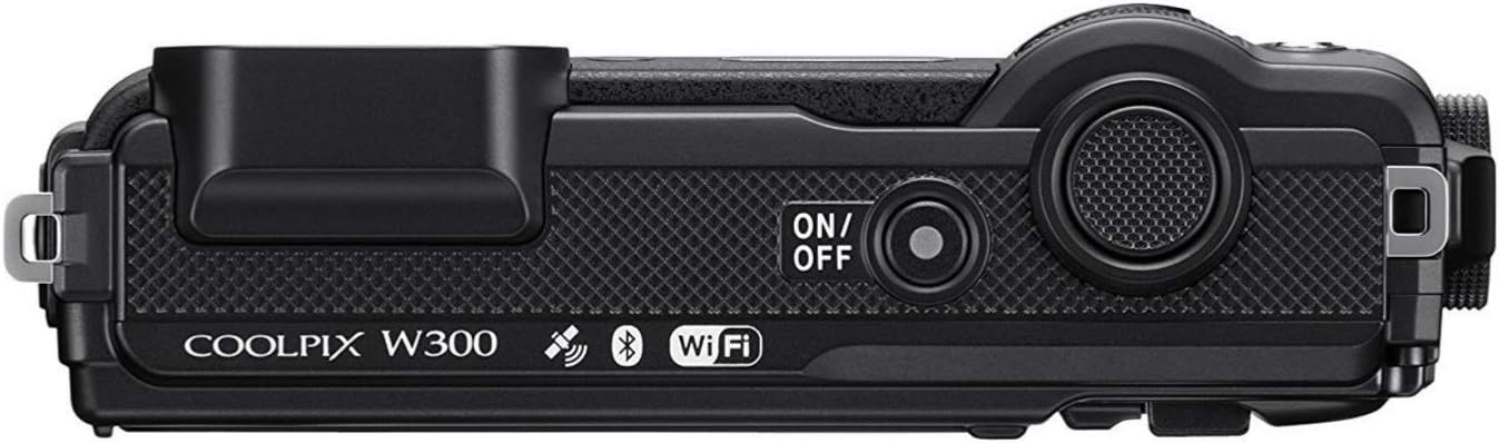 Nikon W300 Waterproof Underwater Digital Camera Black