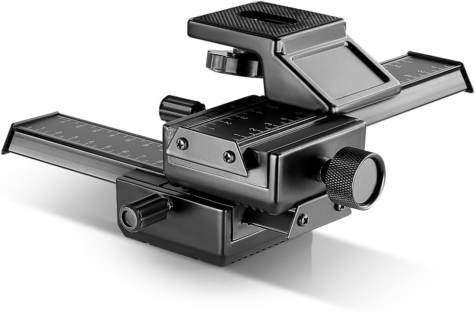 Neewer 10033981 4-Way Macro Focusing Rail Slider