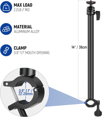 Neewer CR221A Overhead Camera Stand with Holding Arm