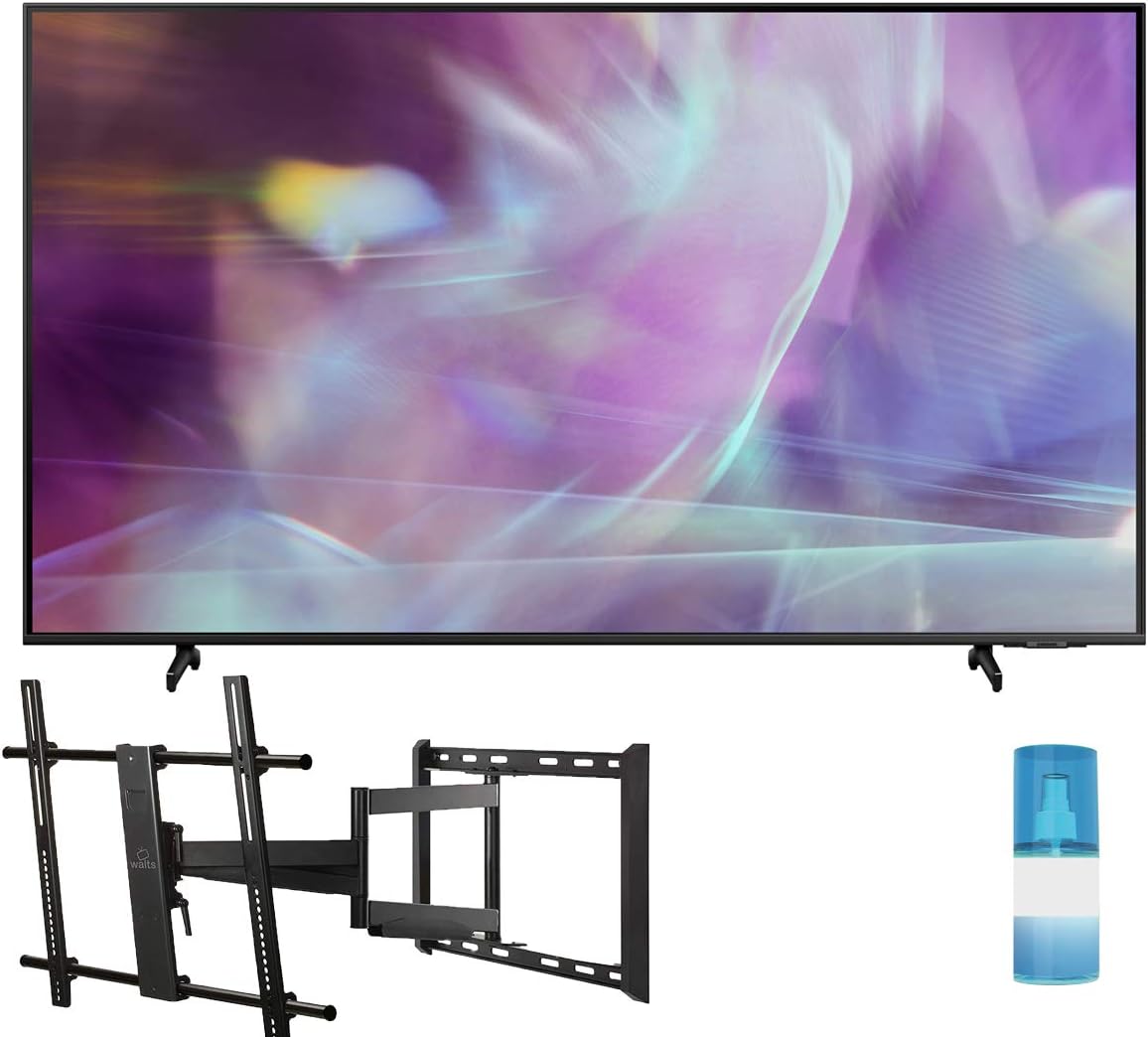 Samsung QN55Q60AA 55" QLED 4K Smart TV Bundle Used