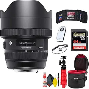 Sigma 205955 12-24mm f/4 DG HSM Art Nikon Lens — main product image