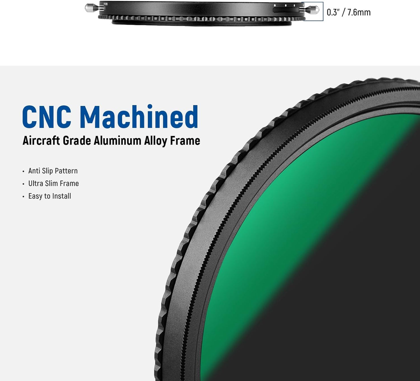 Neewer NW SERIES S 49mm Variable ND2-ND32 & CPL Filter