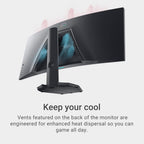 Dell S3422DWG 34-Inch 144Hz Curved Gaming Monitor