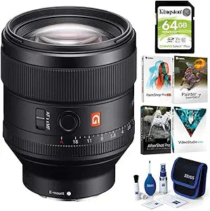 Sony FE 85mm f/1.4 GM Lens Bundle