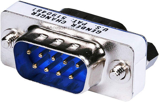 Monoprice 101184 DB9 Mini Gender Changer Adapter