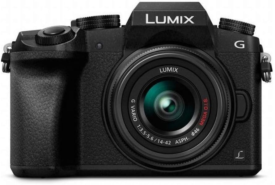 Panasonic DMC-G7KK 4K Mirrorless Camera with 14-42mm Lens
