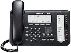 Panasonic KX-NT556-B 6-Line Backlit LCD IP Phone (Renewed)