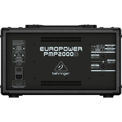 Behringer EUROPOWER PMP2000D 14-Channel Powered Mixer XLR Cables