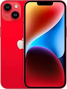 Apple A2649 iPhone 14 256GB Red (Renewed Premium)